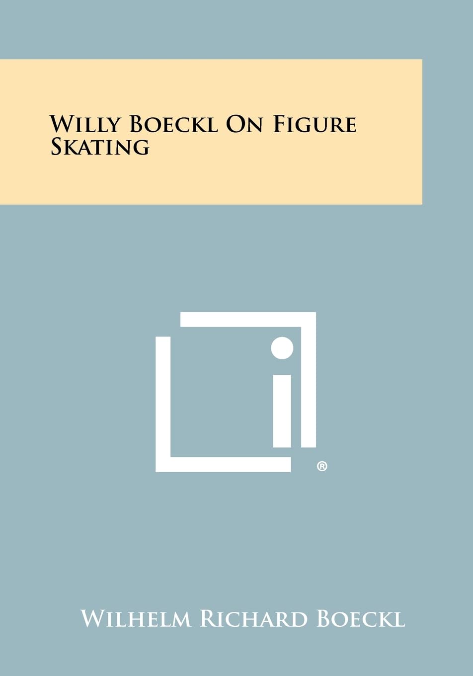 Willy Boeckl On Figure Skating Contemporary literature