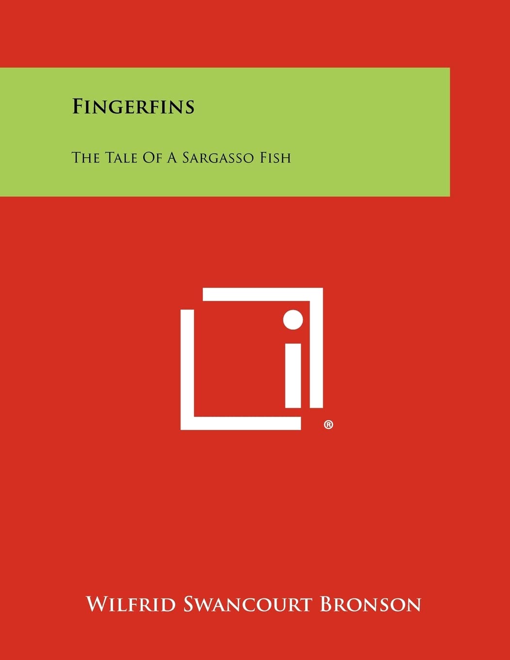 Fingerfins: The Tale Of A Sargasso Fish Contemporary literature
