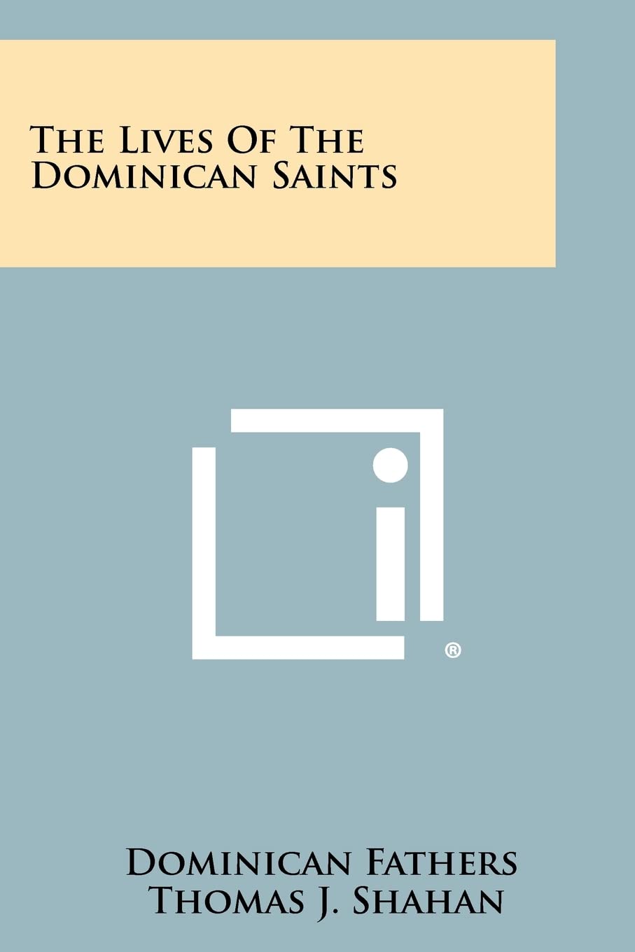 The Lives of the Dominican Saints Contemporary literature
