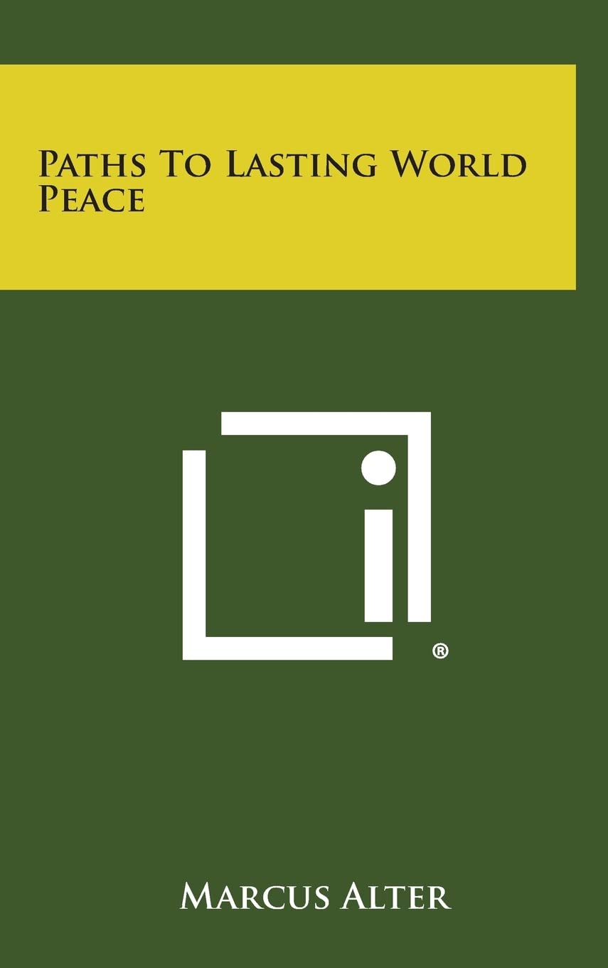Paths to Lasting World Peace Contemporary literature