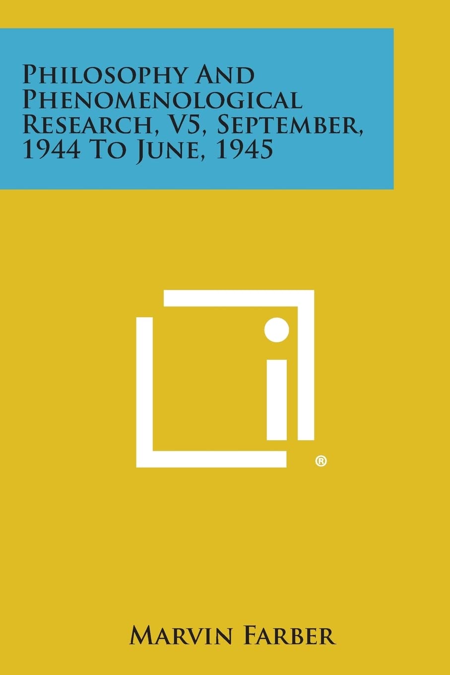 Philosophy and Phenomenological Research, V5, September, 1944 to June, 1945 Contemporary literature