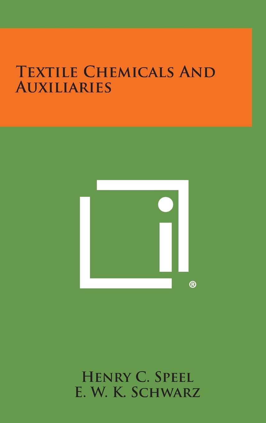 Textile Chemicals and Auxiliaries Contemporary literature