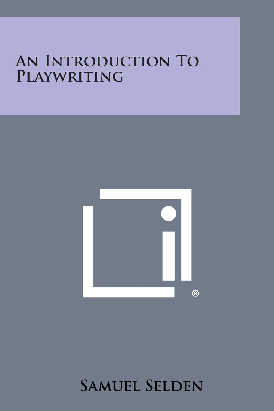 Product Image: An Introduction to Playwriting