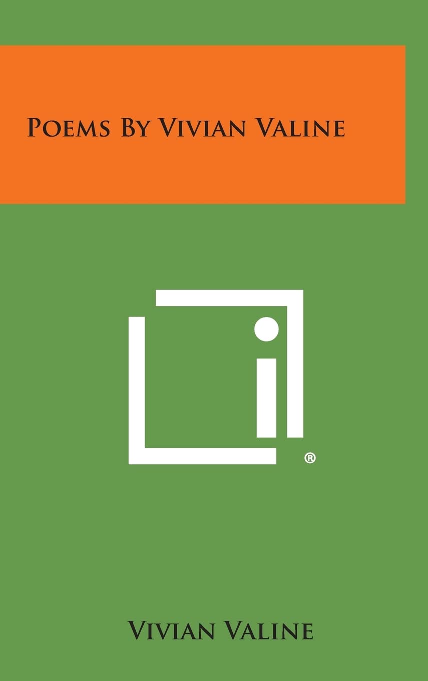Poems by Vivian Valine Contemporary literature