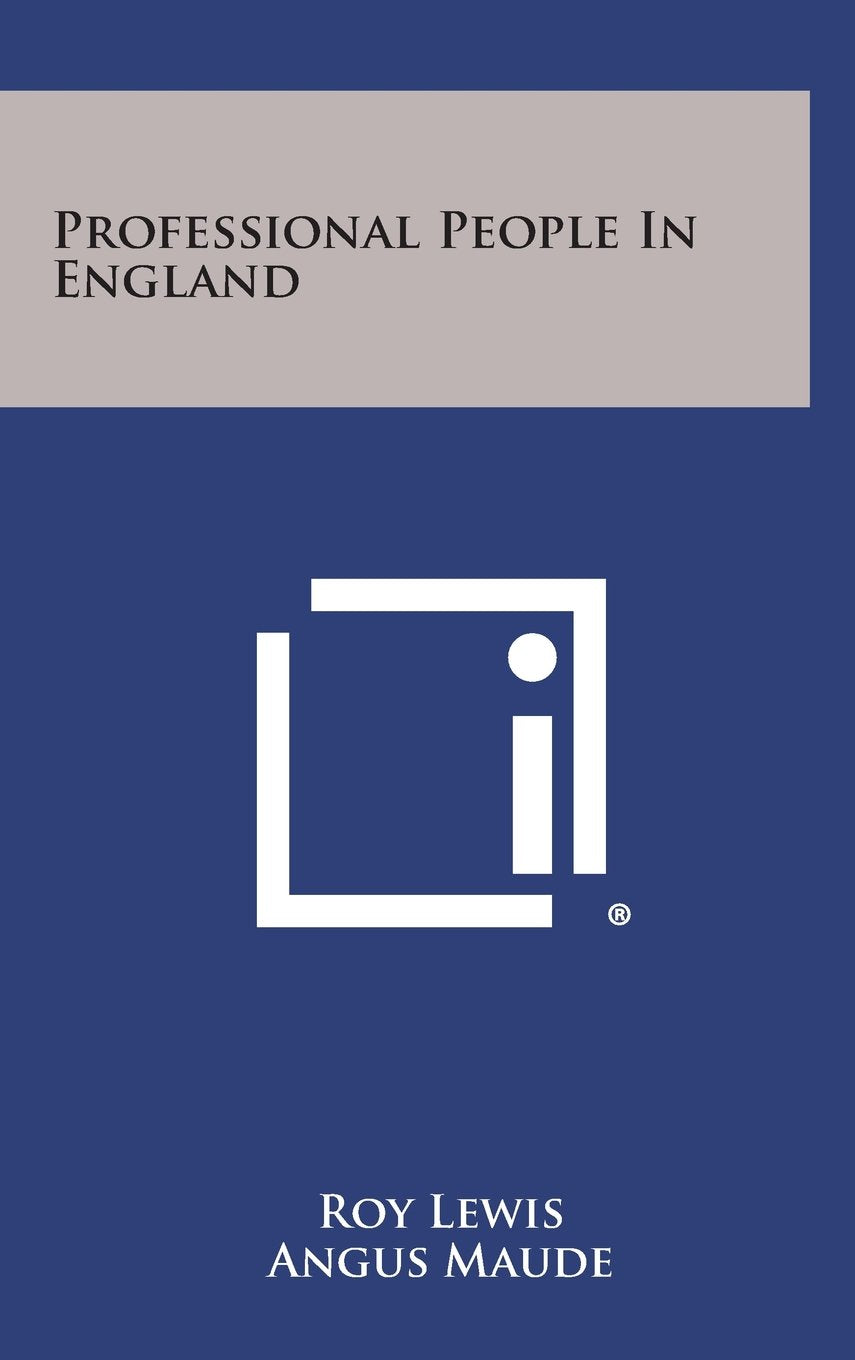 Product Image: Professional People in England