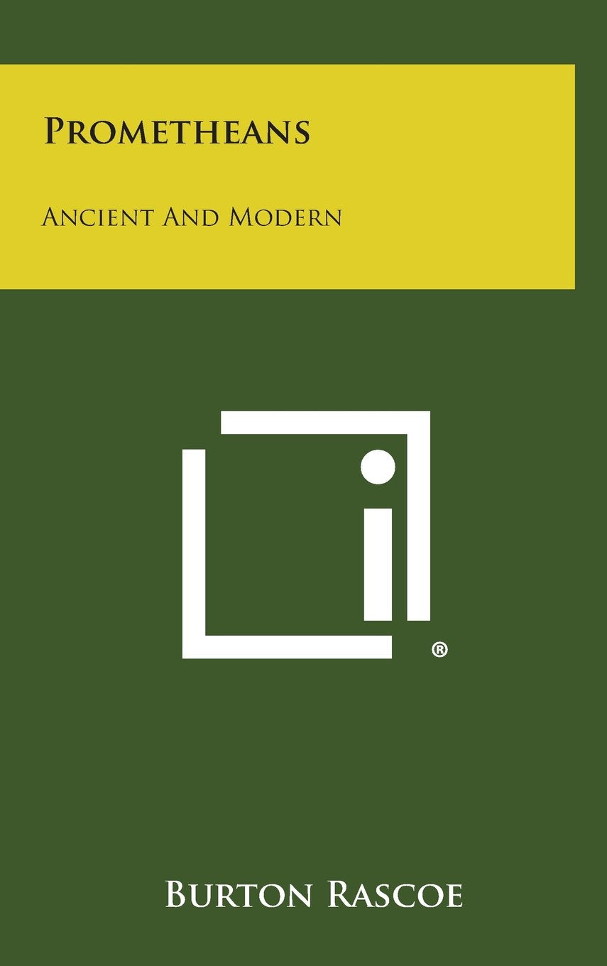 Product Image: Prometheans: Ancient and Modern