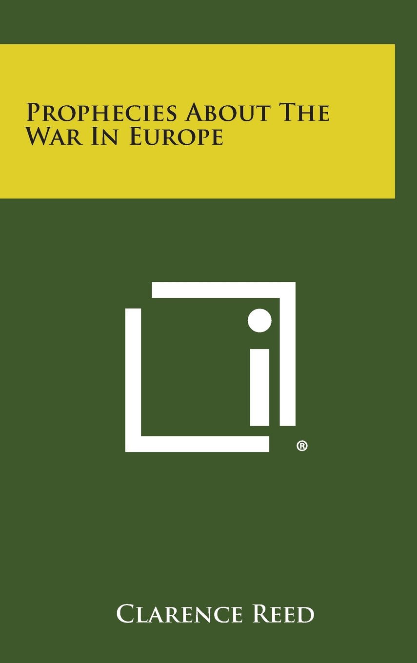Prophecies about the War in Europe Contemporary literature