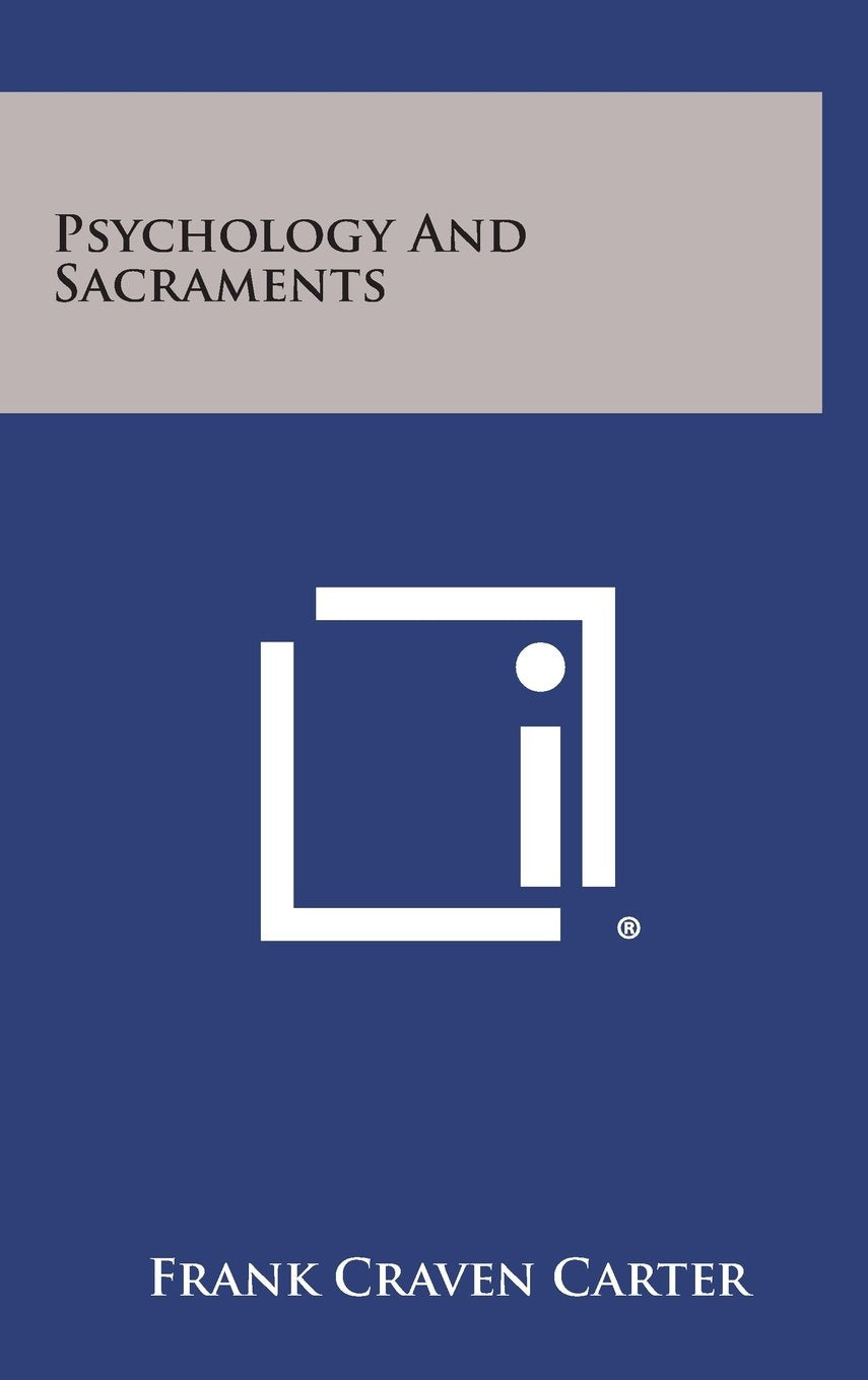 Psychology and Sacraments Contemporary literature
