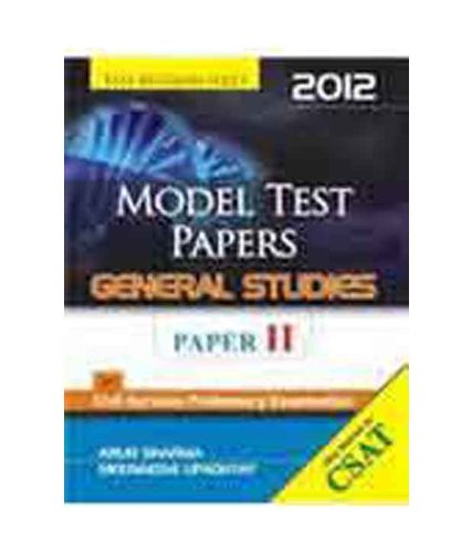 Model Test Papers: General Studies (Paper II) Books