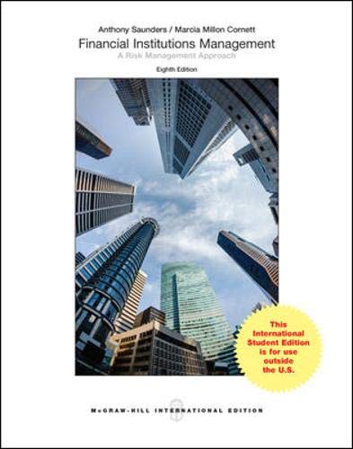 Financial Institutions Management: A Risk Management Approach: A Risk Management Approach. International Student Edition Law