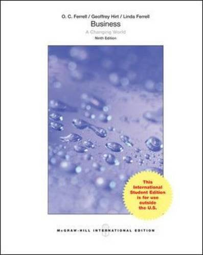 Business: A Changing World (Economia e discipline aziendali) Business, Finance & Career