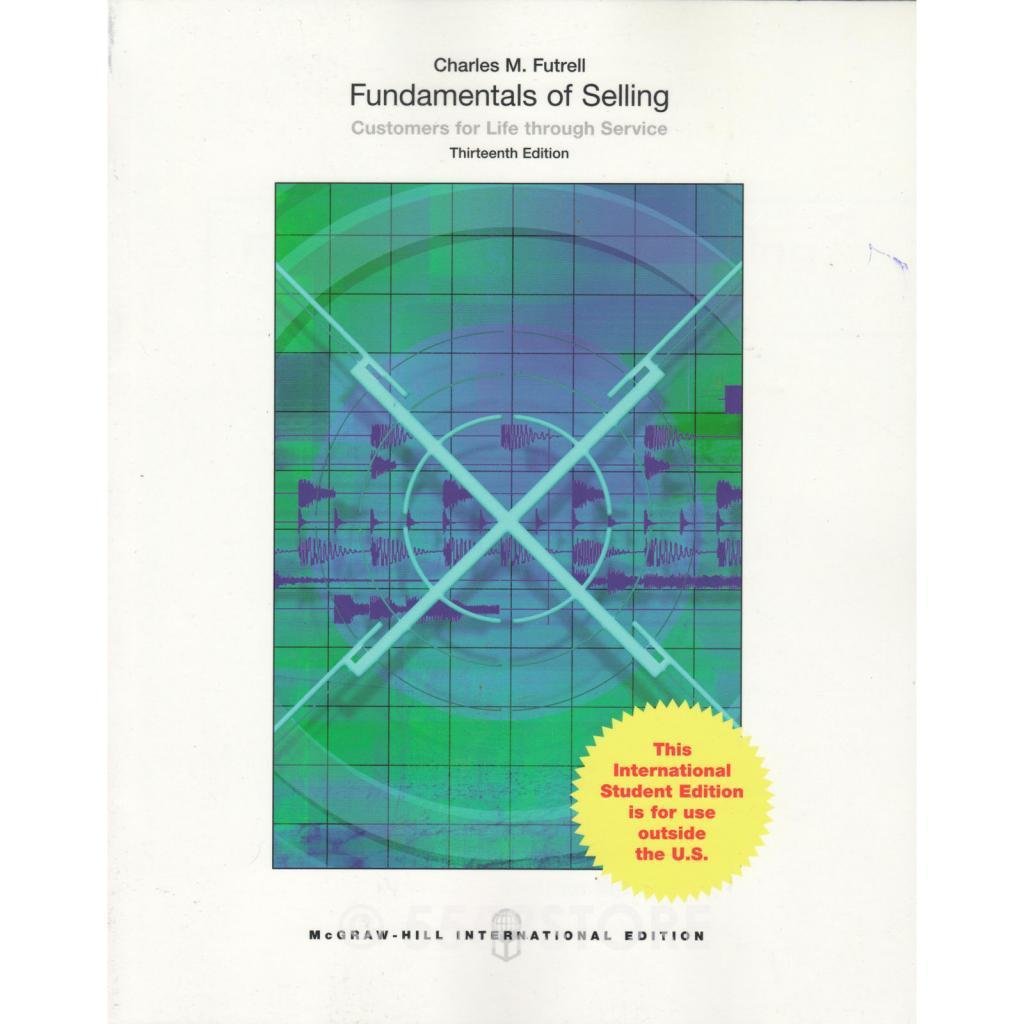 Fundamentals of Selling (Int'l Ed) Business, Finance & Career