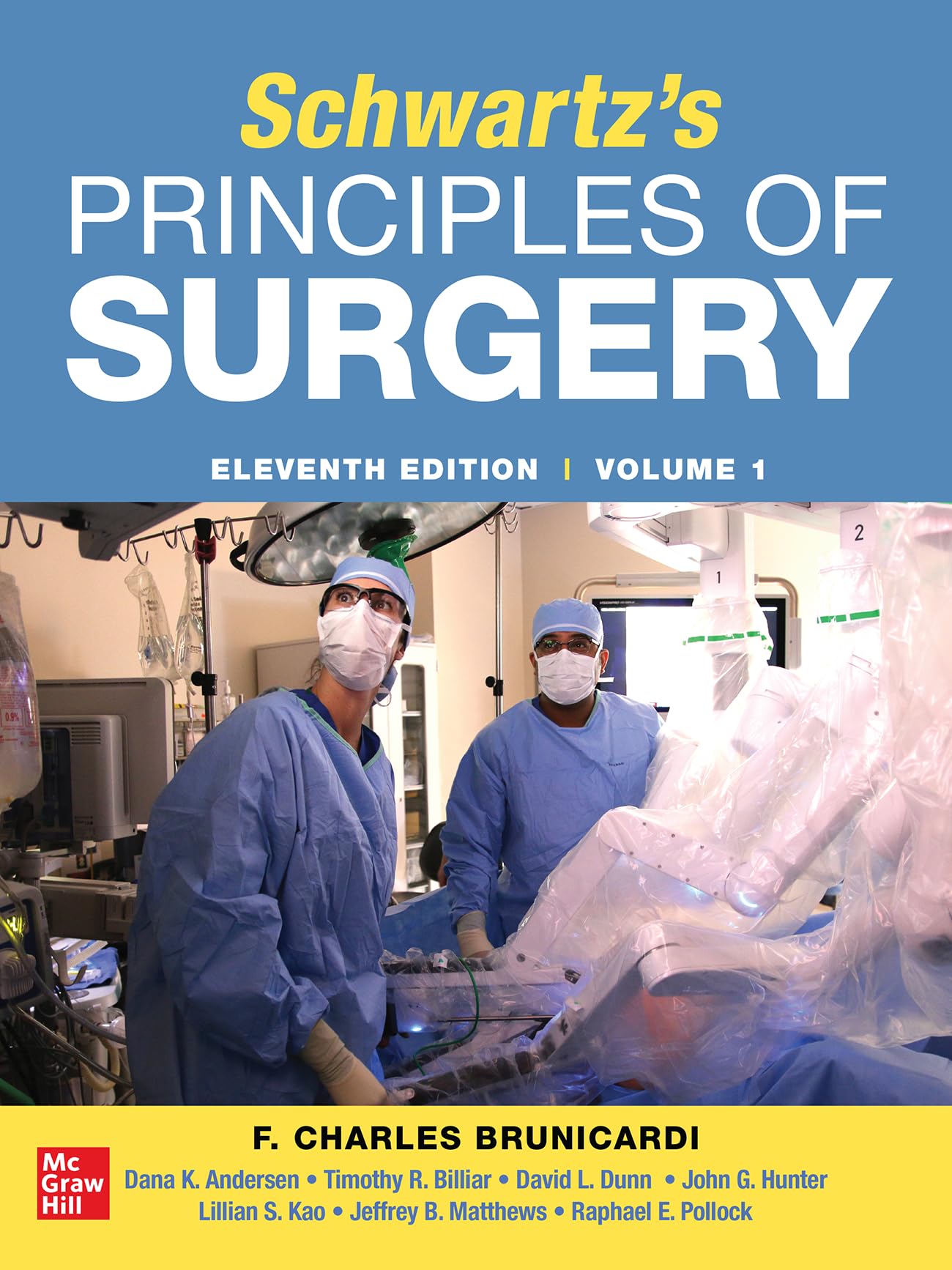 SCHWARTZ'S PRINCIPLES OF SURGERY -volume set (1&2) 11th edition book