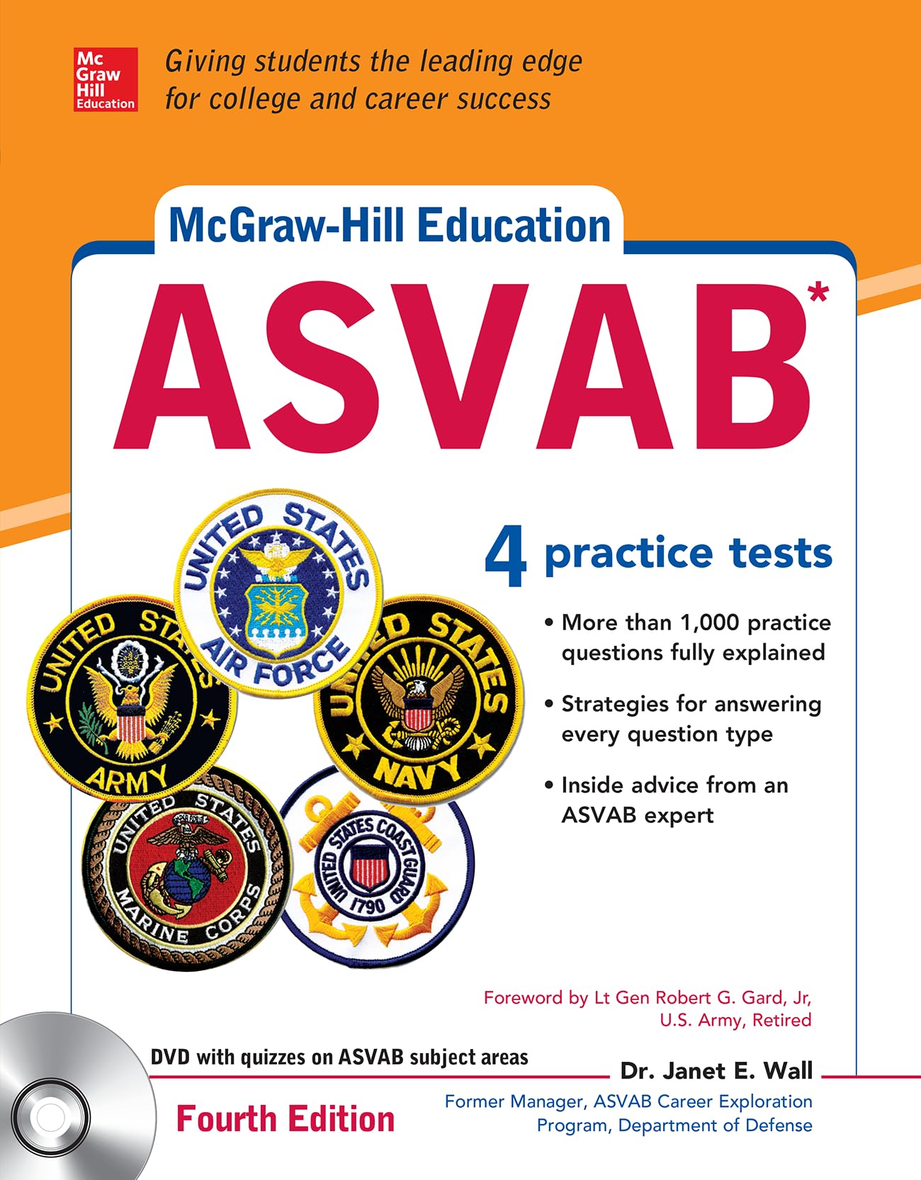 McGraw-Hill Education ASVAB with DVD, Fourth Edition : Armed Services Vocational Aptitude Battery Social Sciences
