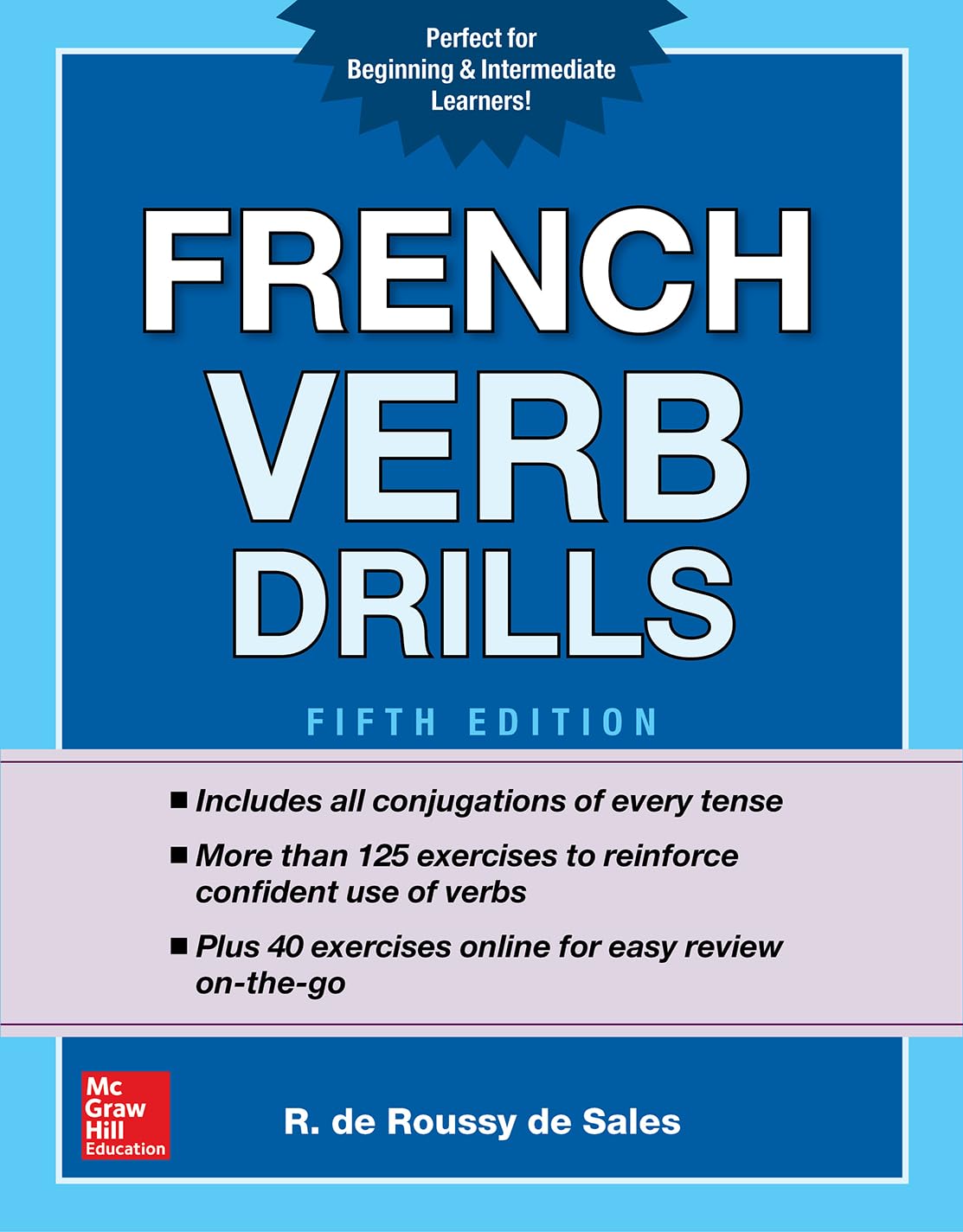 French Verb Drills, Fifth Edition Foreign Languages ​​& Dictionaries
