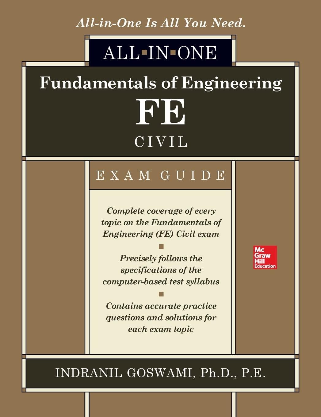 Fundamentals of Engineering FE Civil All-in-One Exam Guide Business & Technology