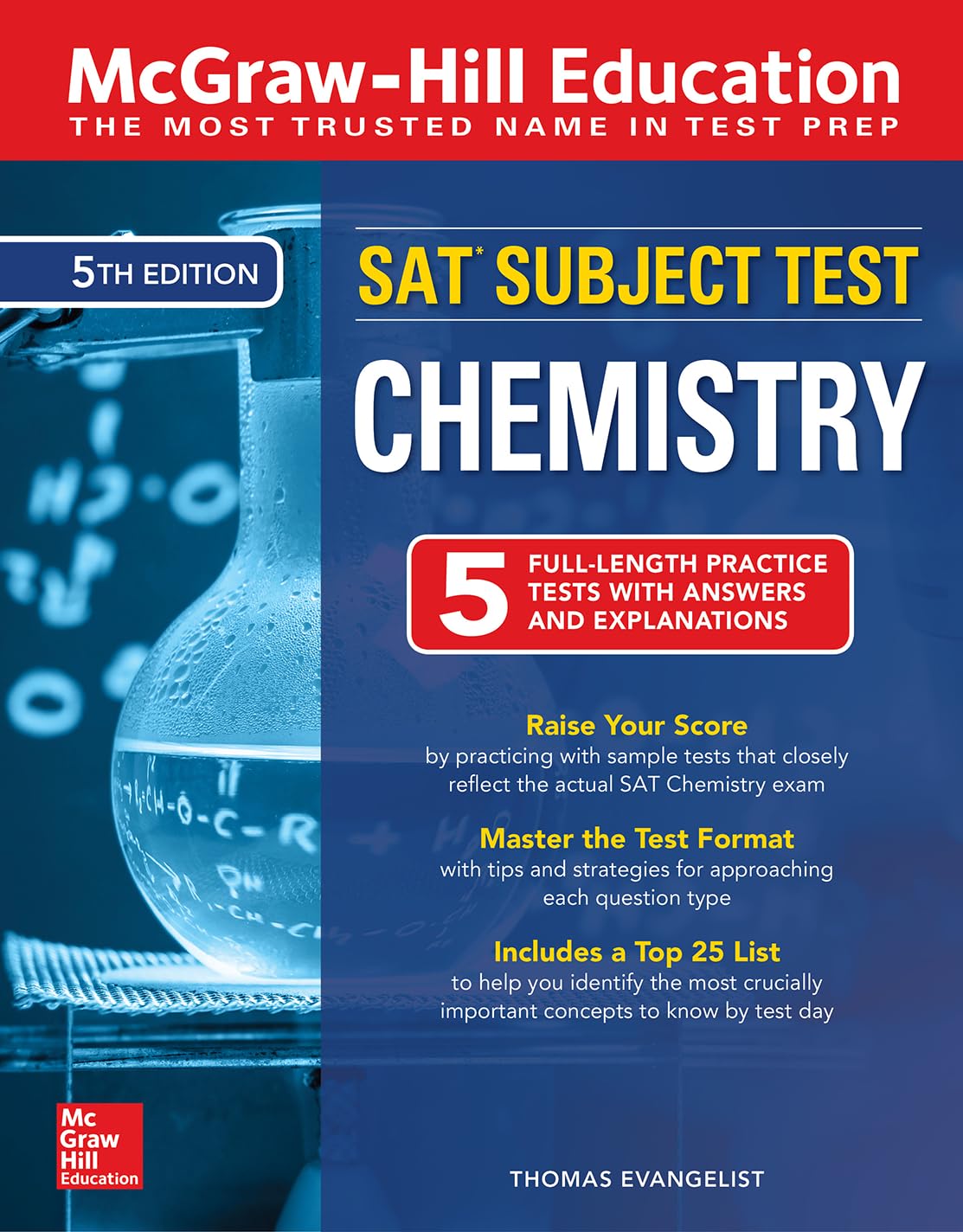 McGraw-Hill Education SAT Subject Test Chemistry, Fifth Edition Learning & Reference