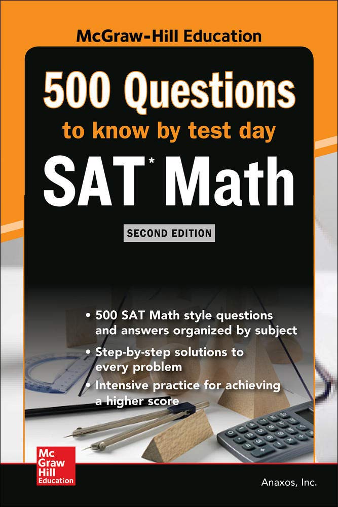Product Image: 500 SAT Math Questions to Know by Test Day, Second Edition