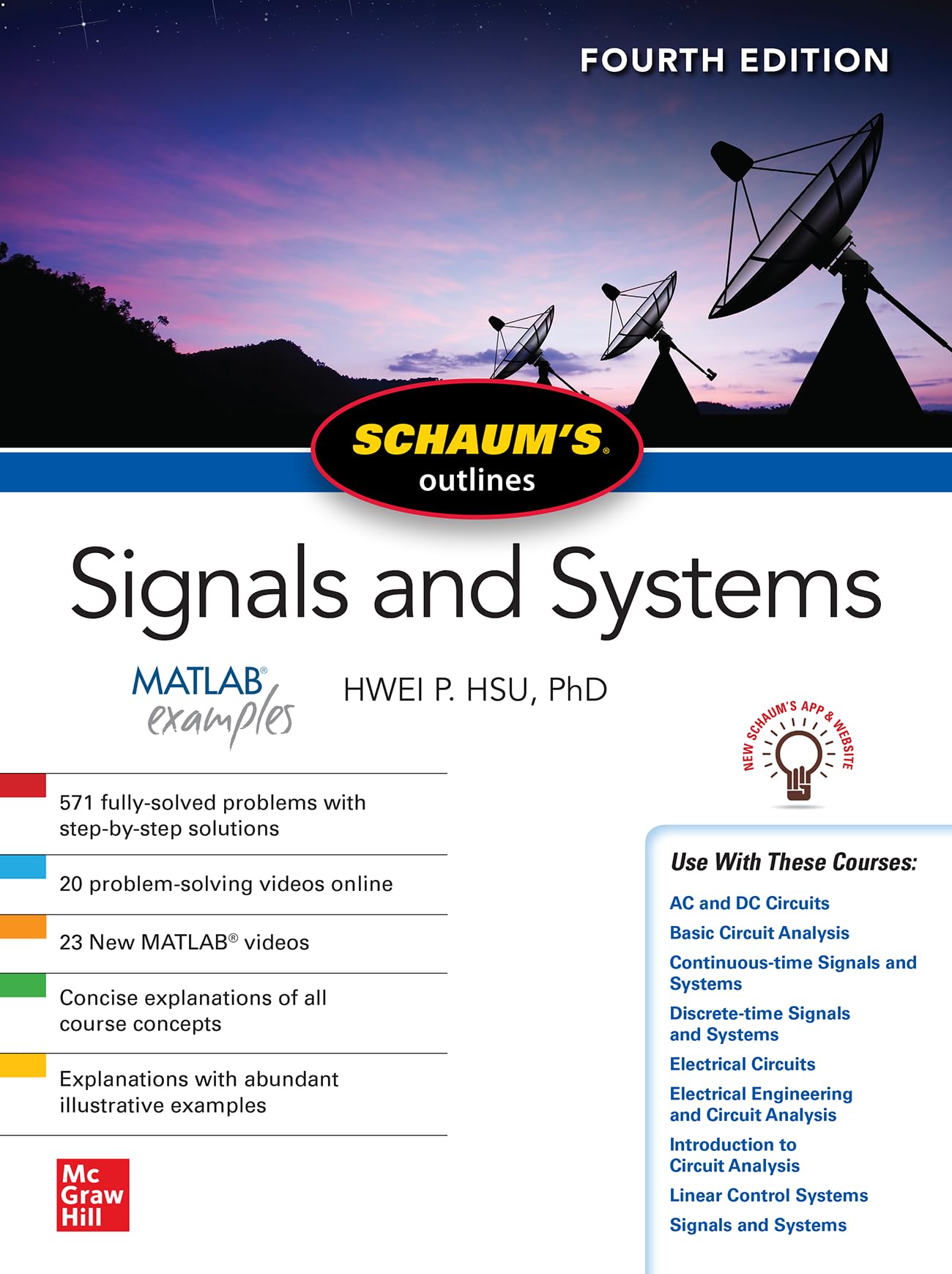 Schaum's Outline of Signals and Systems, Fourth Edition (Schaum's Outlines) Study Guides