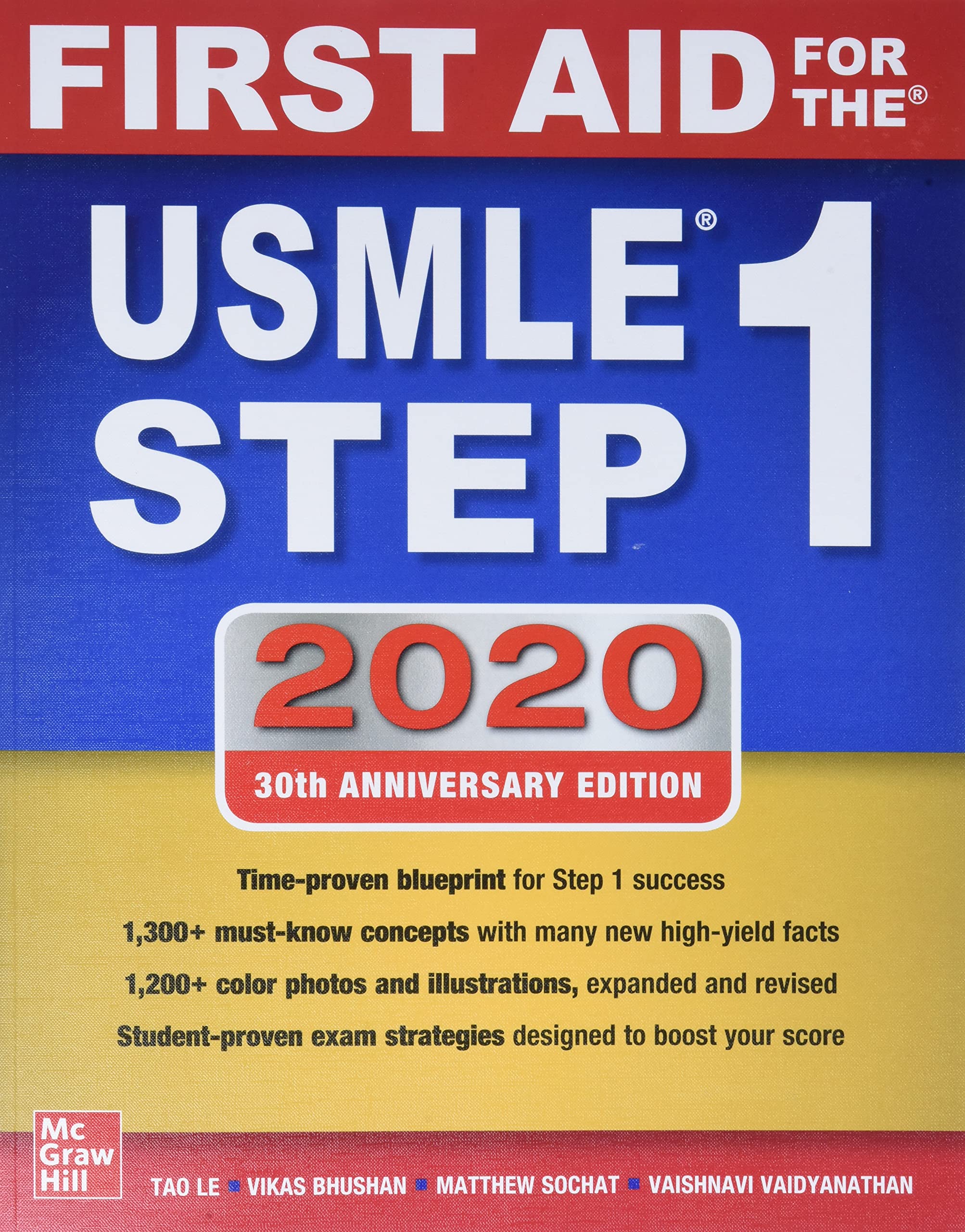 First Aid for the USMLE Step 1 2020, Thirtieth Edition Medicine
