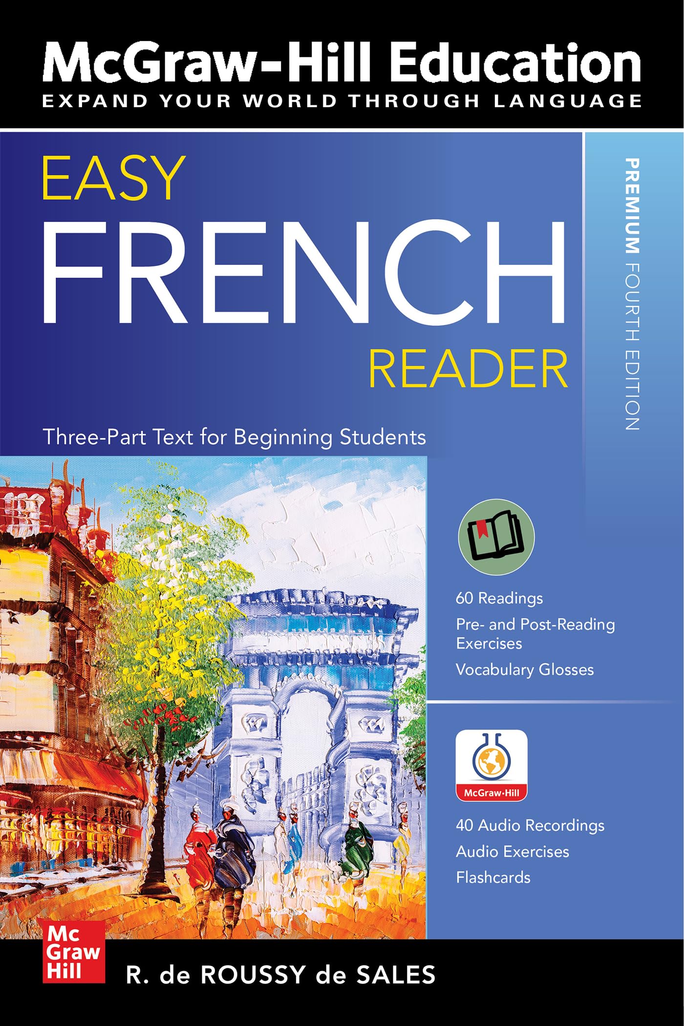 Easy French Reader, Premium Fourth Edition Foreign Languages ​​& Dictionaries