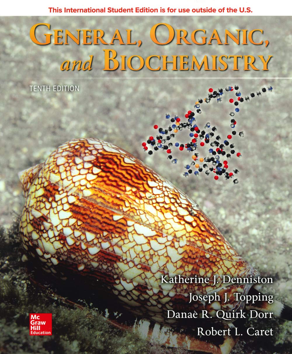 ISE General, Organic, and Biochemistry (Scienze) Natural Sciences