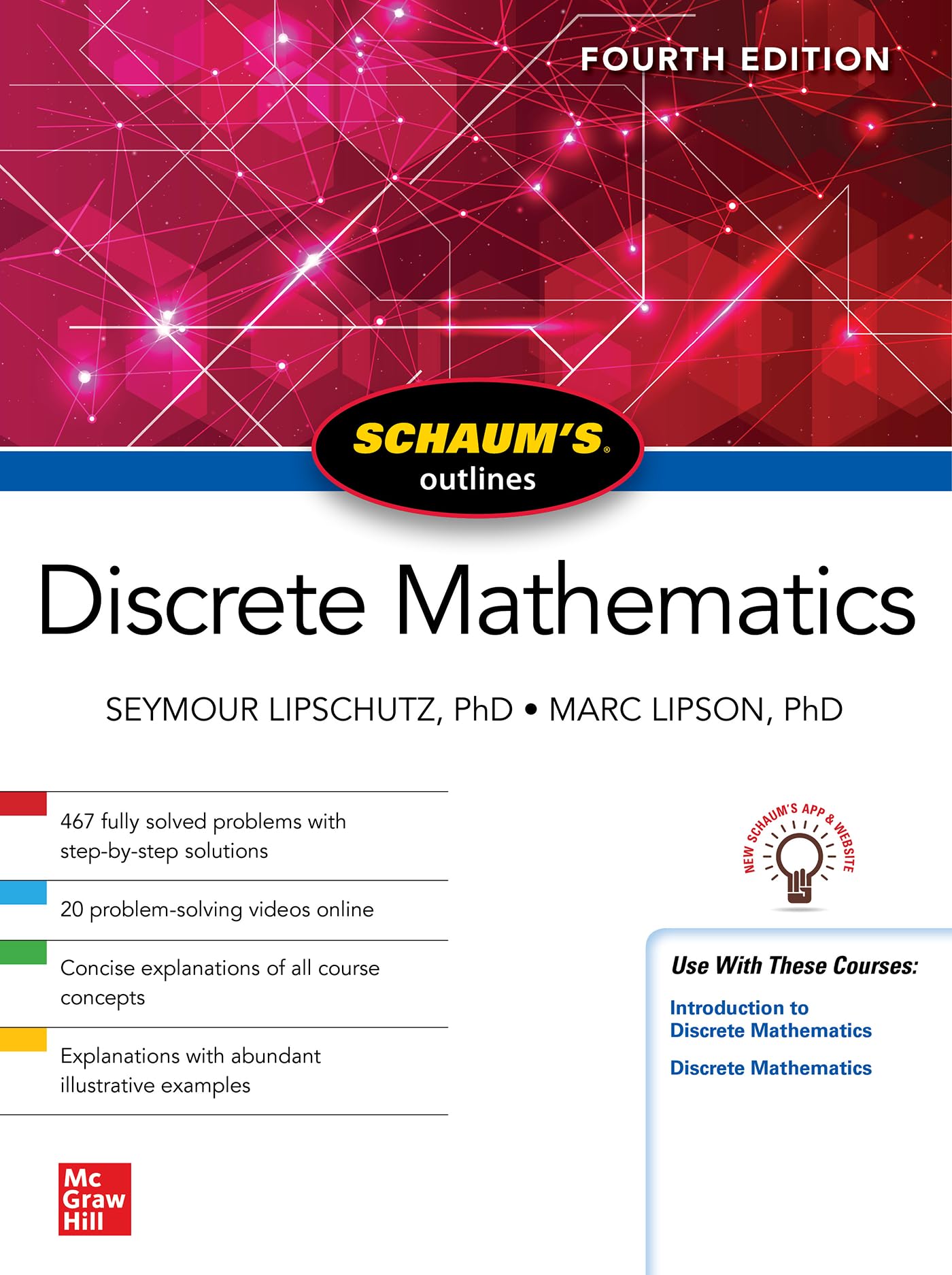 Schaum's Outline of Discrete Mathematics, Fourth Edition (Schaum's Outlines) Mathematics