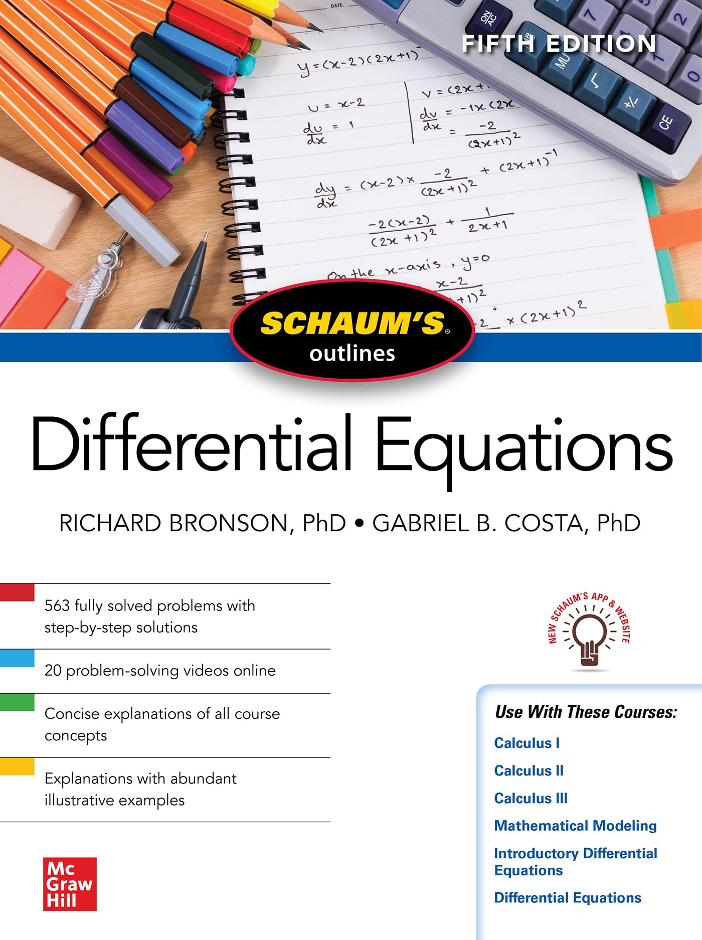 Schaum's Outline of Differential Equations Study Guides