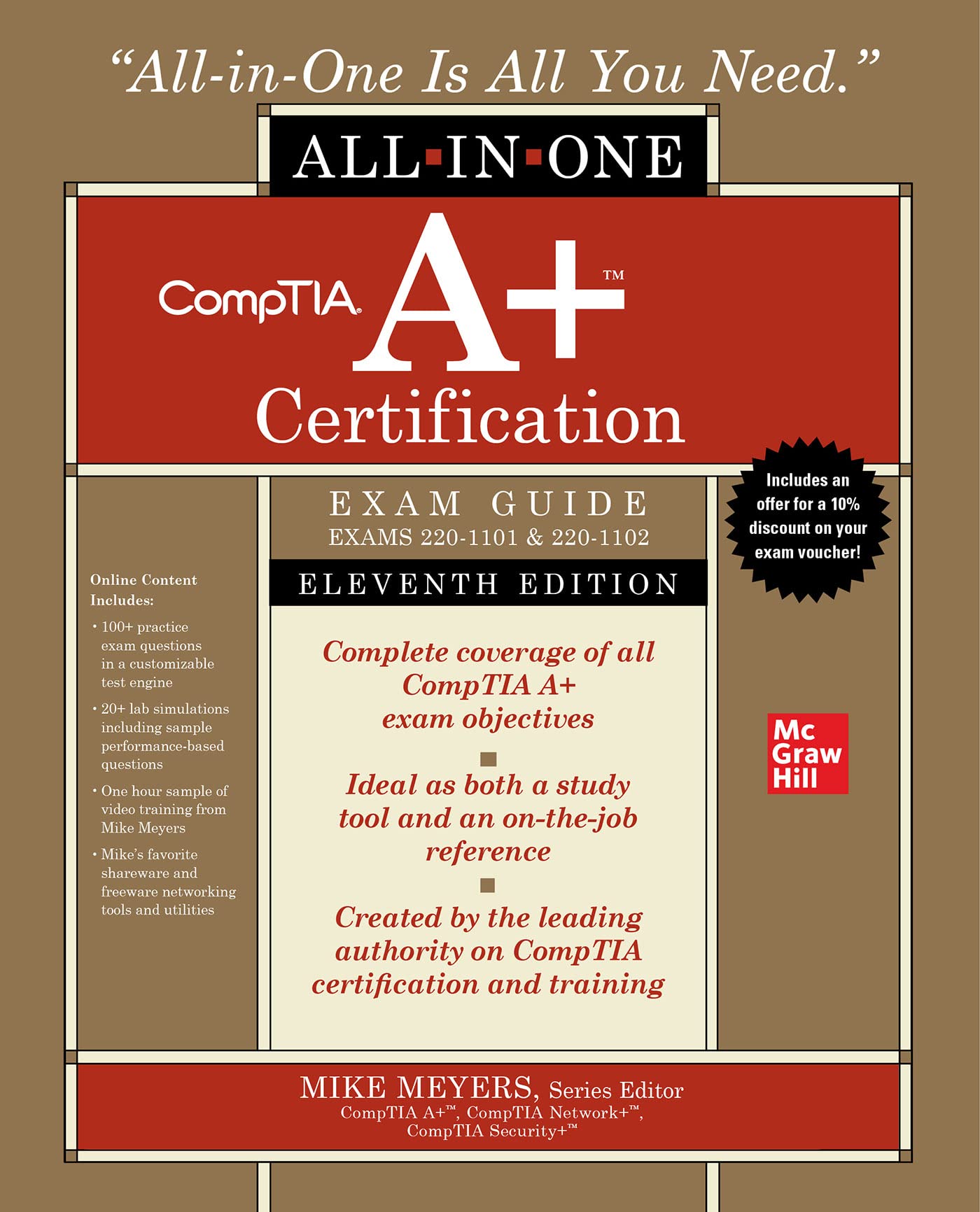 CompTIA A+ Certification All-in-One Exam Guide, Eleventh Edition (Exams 220-1101 & 220-1102) Computer Science
