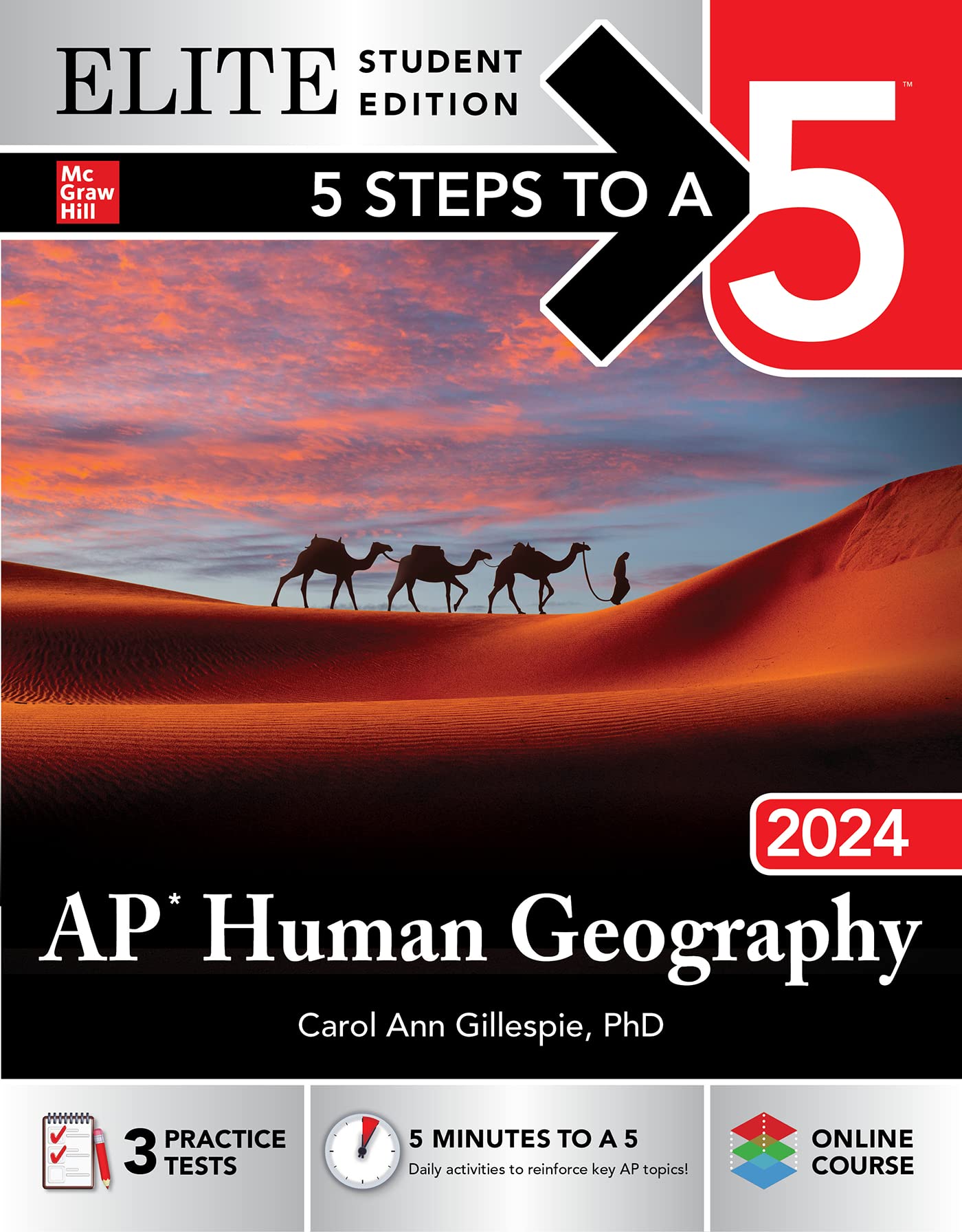 AP Human Geography 2024: Elite Student Edition (5 Steps to a 5) Social Sciences