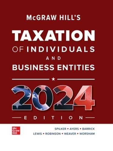Mcgraw-hill's Taxation of Individuals and Business Entities 2024 Business, Finance & Career