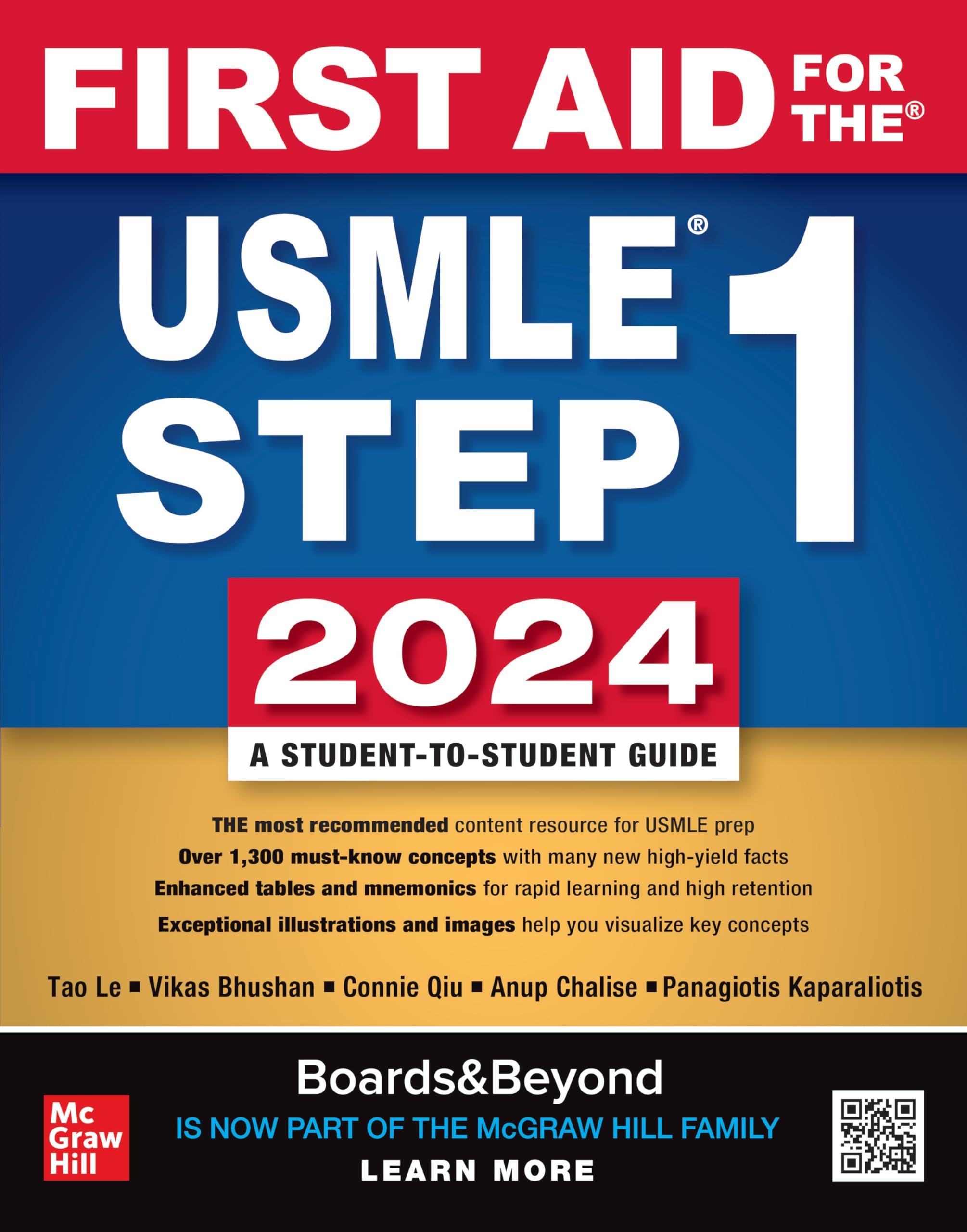 First Aid for the USMLE Step 1 2024: A Student-to-Student Guide Medicine