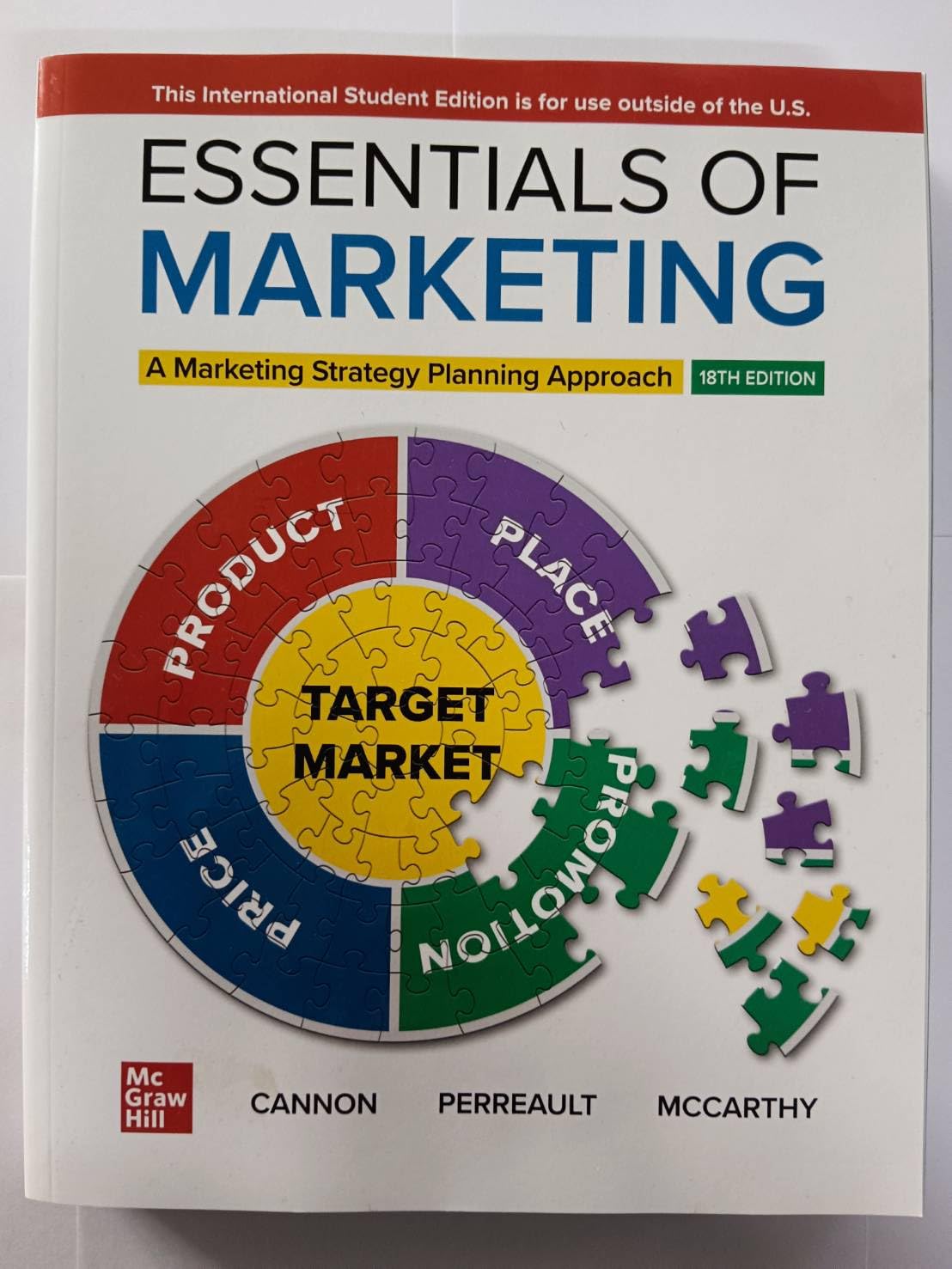 Essentials of Marketing ISE book