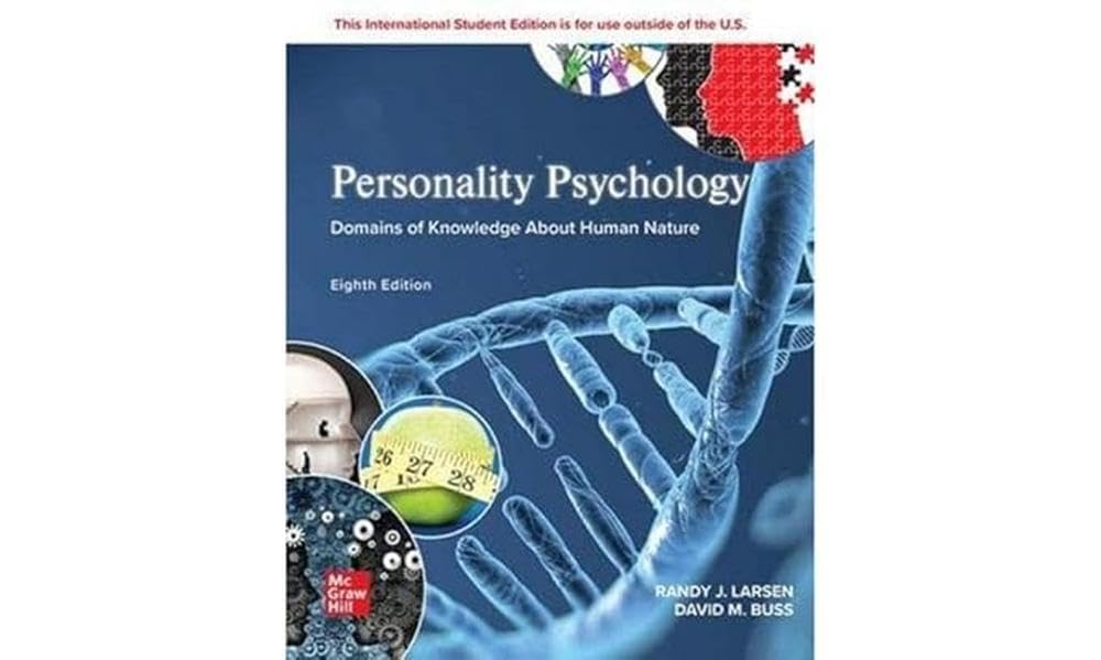 Personality Psychology: Domains of Knowledge About Human Nature ISE University books