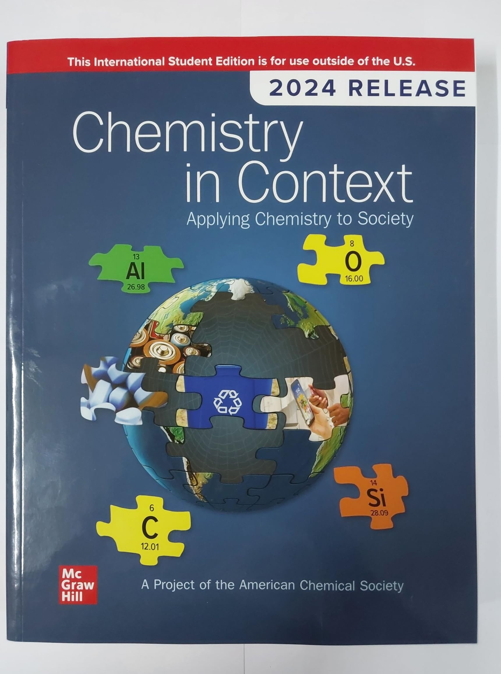 Chemistry in Context: 2024 Release ISE Natural Sciences