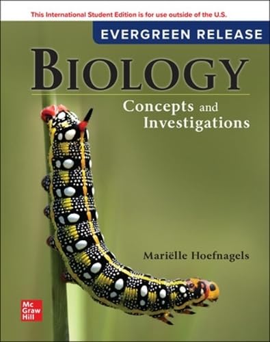 Biology: Concepts and Investigations: 2024 Release ISE Leisure, Home & Garden
