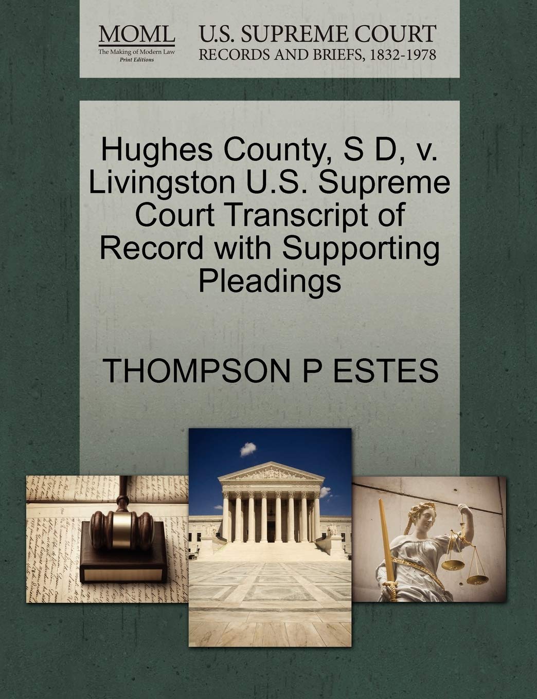 Hughes County, S D, V. Livingston U.S. Supreme Court Transcript of Record with Supporting Pleadings Law