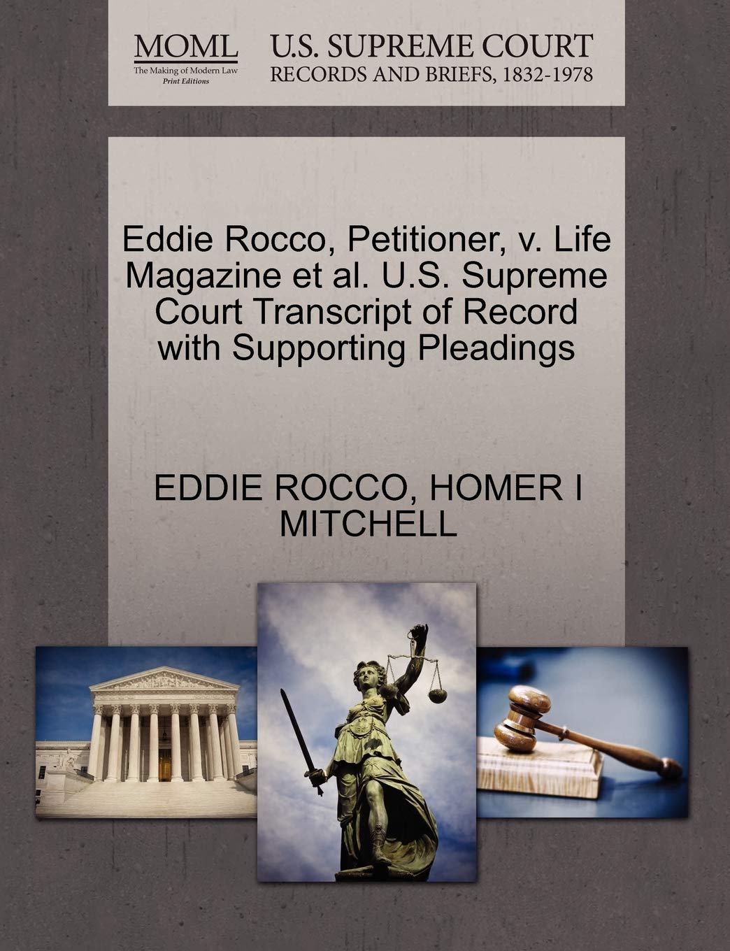 Eddie Rocco, Petitioner, V. Life Magazine et al. U.S. Supreme Court Transcript of Record with Supporting Pleadings Law