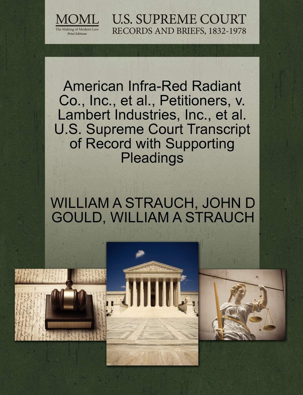 American Infra-Red Radiant Co., Inc., et al., Petitioners, V. Lambert Industries, Inc., et al. U.S. Supreme Court Transcript of Record with Supporting Pleadings Law