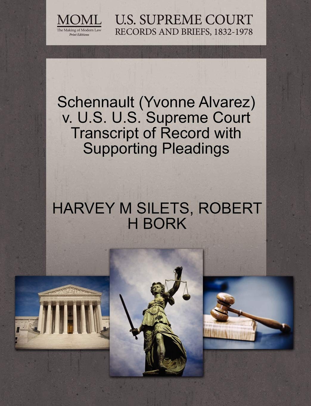 Schennault (Yvonne Alvarez) V. U.S. U.S. Supreme Court Transcript of Record with Supporting Pleadings Law