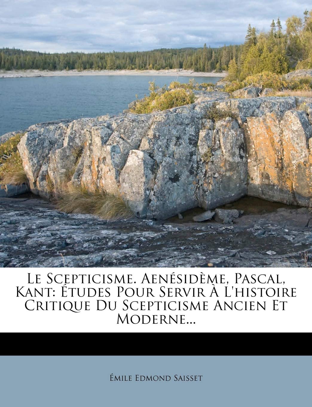 Le Scepticisme. Aenésidème, Pascal, Kant: Études Pour Servir À L'histoire Critique Du Scepticisme Ancien Et Moderne... book