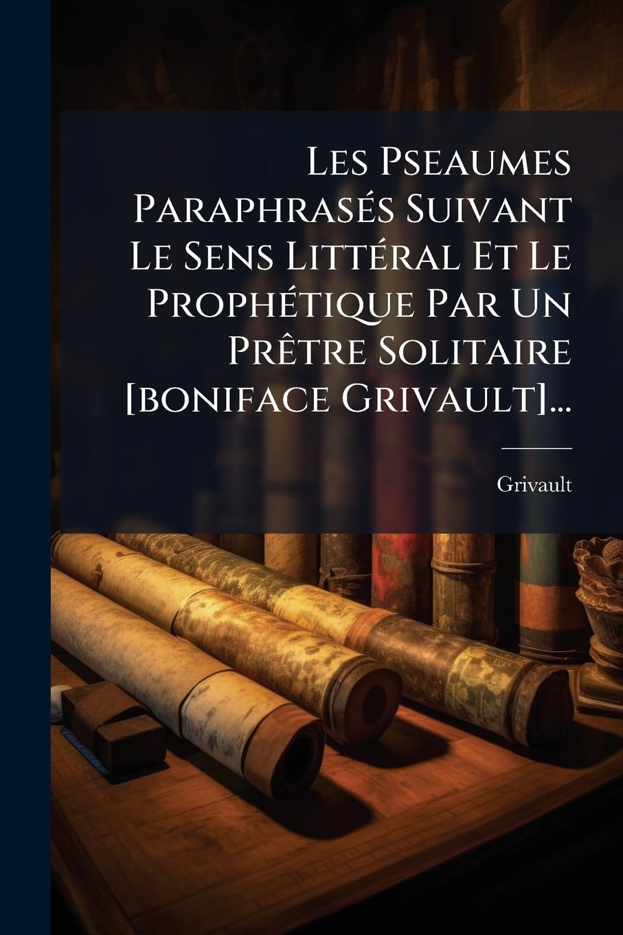 Les Pseaumes Paraphrasés Suivant Le Sens Littéral Et Le Prophétique Par Un Prètre Solitaire ... book