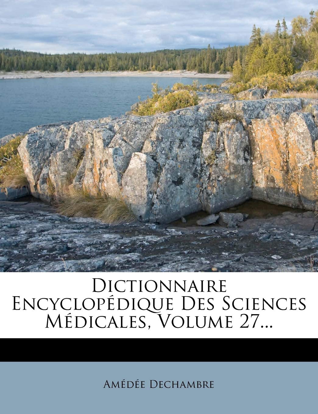 Dictionnaire Encyclopedique Des Sciences Medicales, Volume 27... book