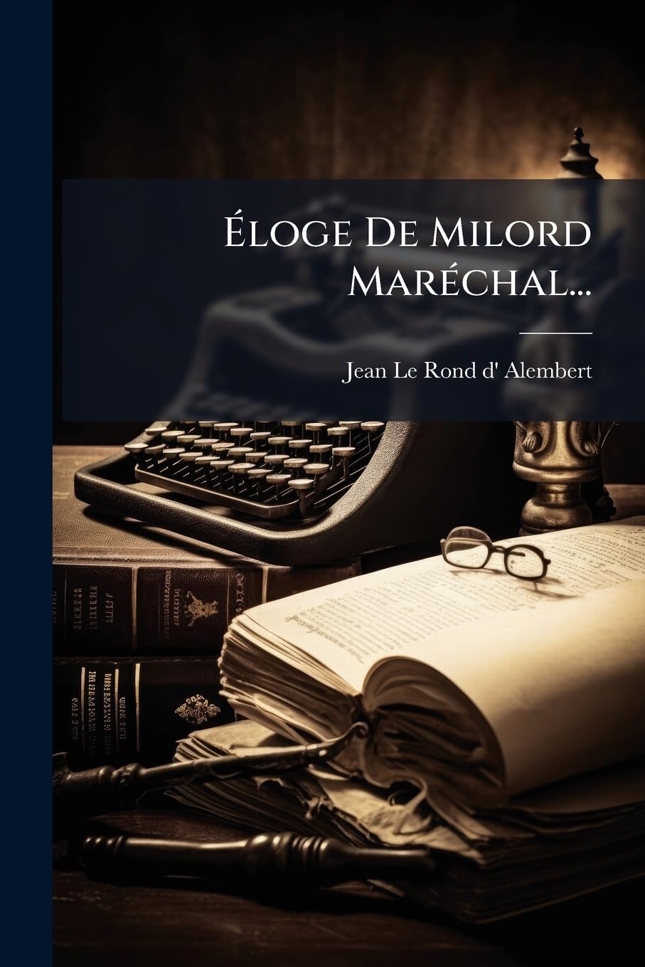 Éloge De Milord Maréchal... book