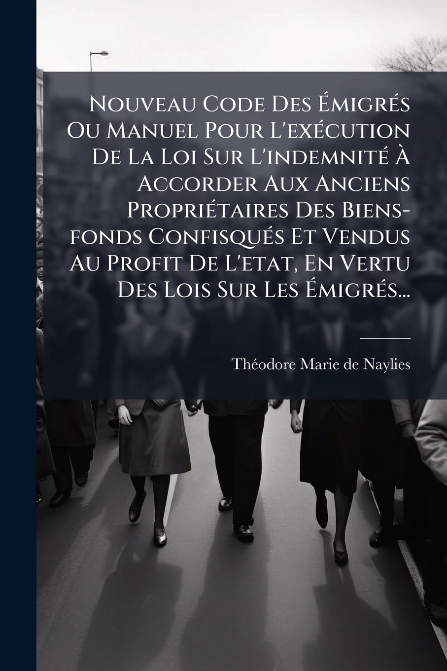 Nouveau Code Des Émigrés Ou Manuel Pour L'exécution De La Loi Sur L'indemnité À Accorder Aux Anciens Propriétaires Des Biens-fonds Confisqués Et ... L'etat, En Vertu Des Lois Sur Les Émigrés... book