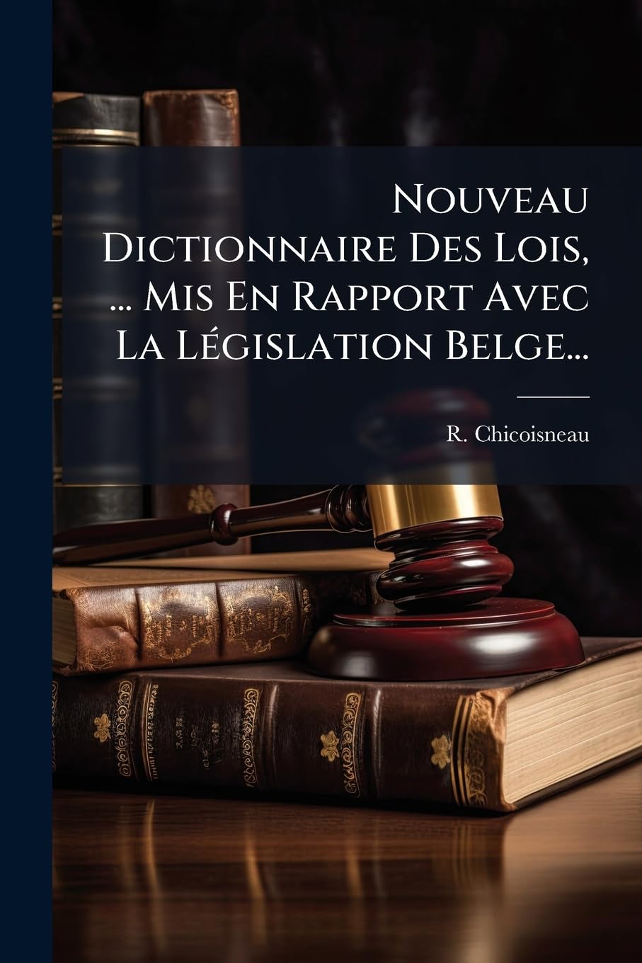 Nouveau Dictionnaire Des Lois, ... Mis En Rapport Avec La Législation Belge... book