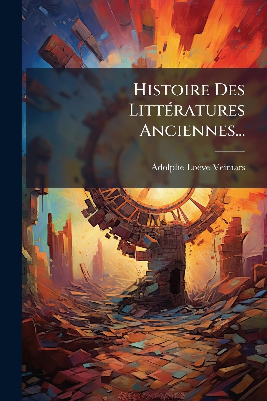Histoire Des Litteratures Anciennes... book