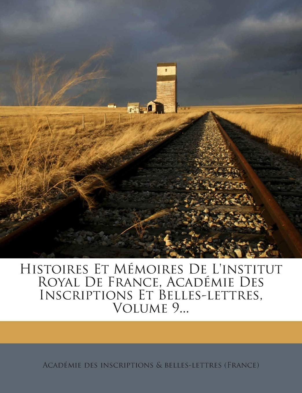 Histoires Et Memoires de L'Institut Royal de France, Academie Des Inscriptions Et Belles-Lettres, Volume 9... book
