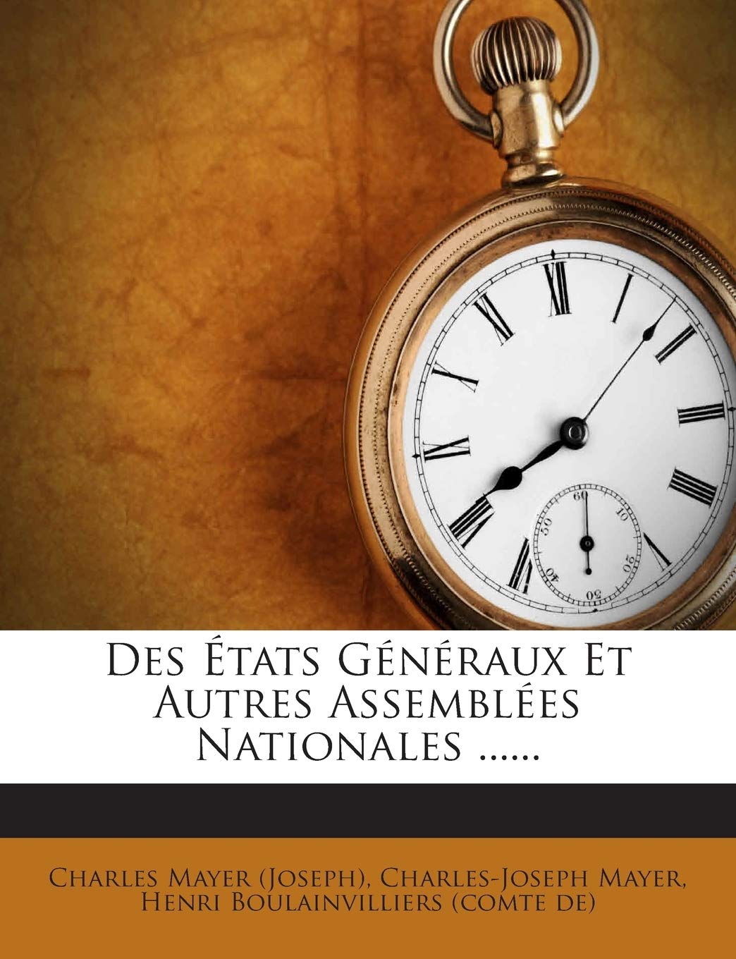 Des États Généraux Et Autres Assemblées Nationales ...... book