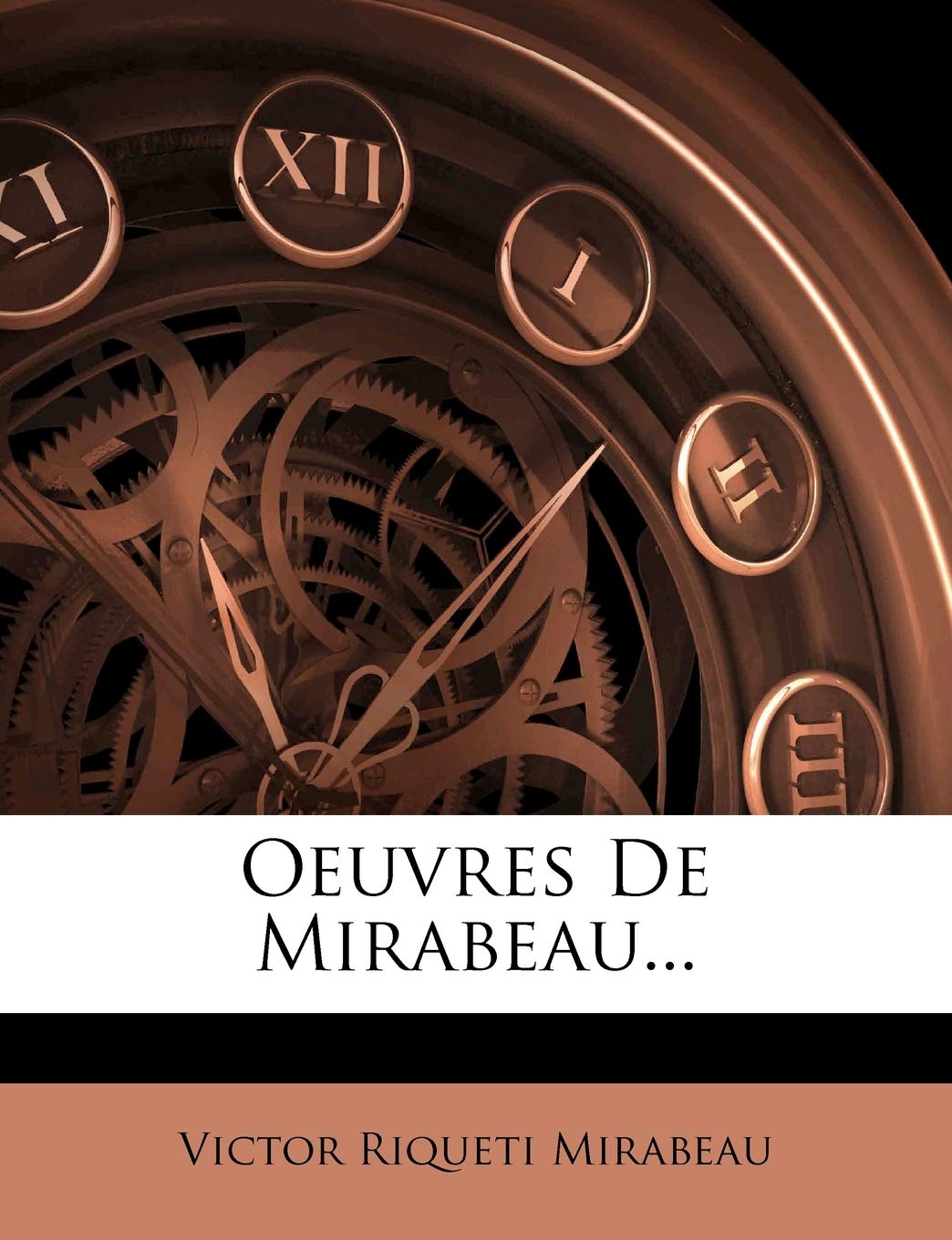 Oeuvres de Mirabeau... book